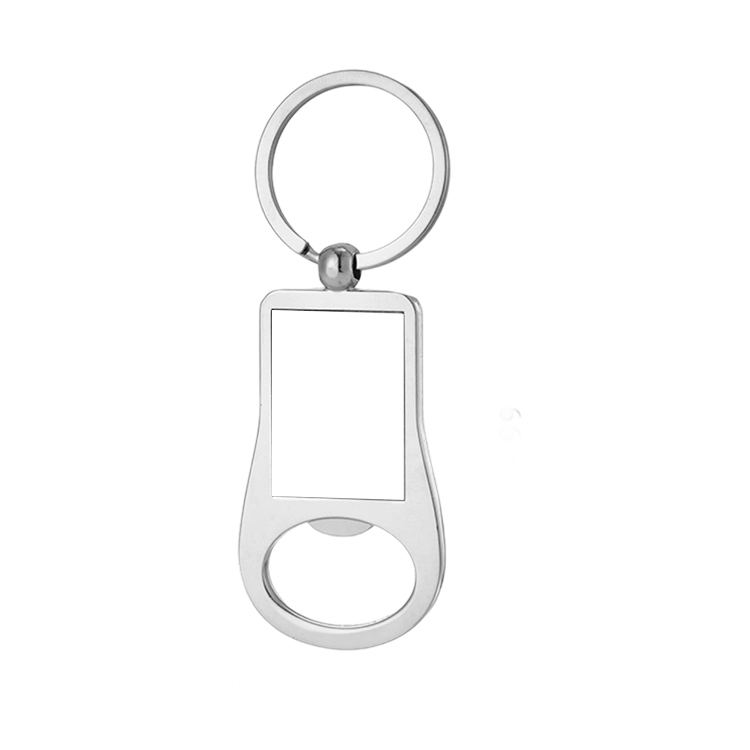 Sublimation Zinc Alloy Bottle Opener; Beer Bottle Opener for Kitchen Restaurant; Custom Sturdy  Blank Gifts for Heat Transfer