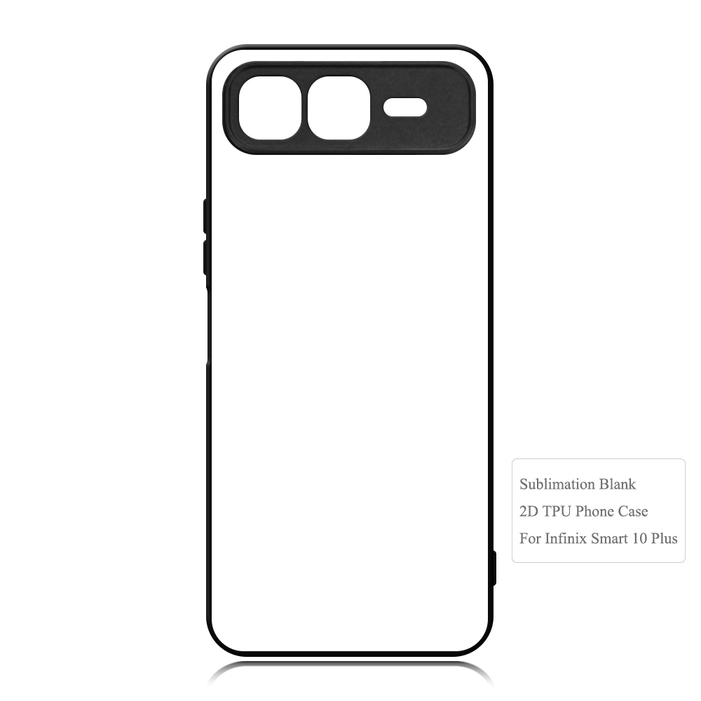 For Infinix Smart 10 Series Customizable 2D Sublimation TPU Case;Wholesale Blank Covers for Heat Transfer for Smart 10/10 Plus