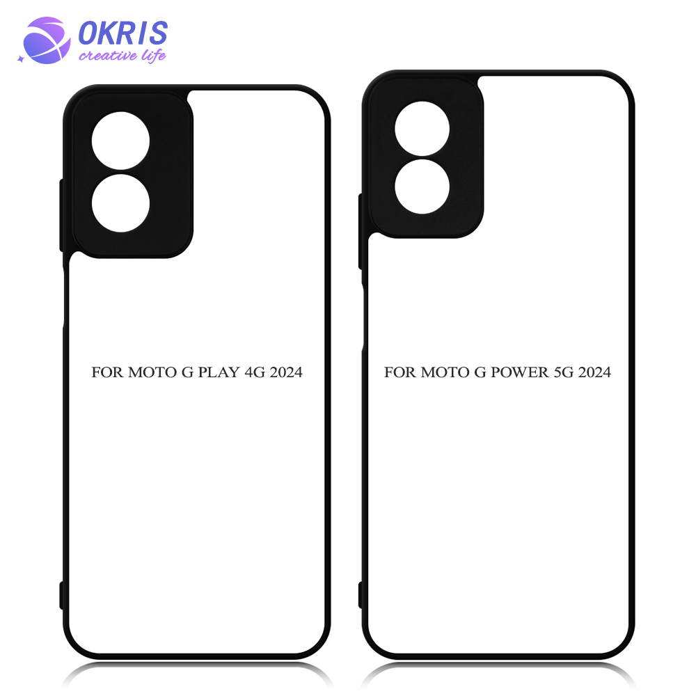 Custom Sublimation Phone Case for Moto G Power & Moto G Play – 2D Heat Transfer TPU Protective Cover