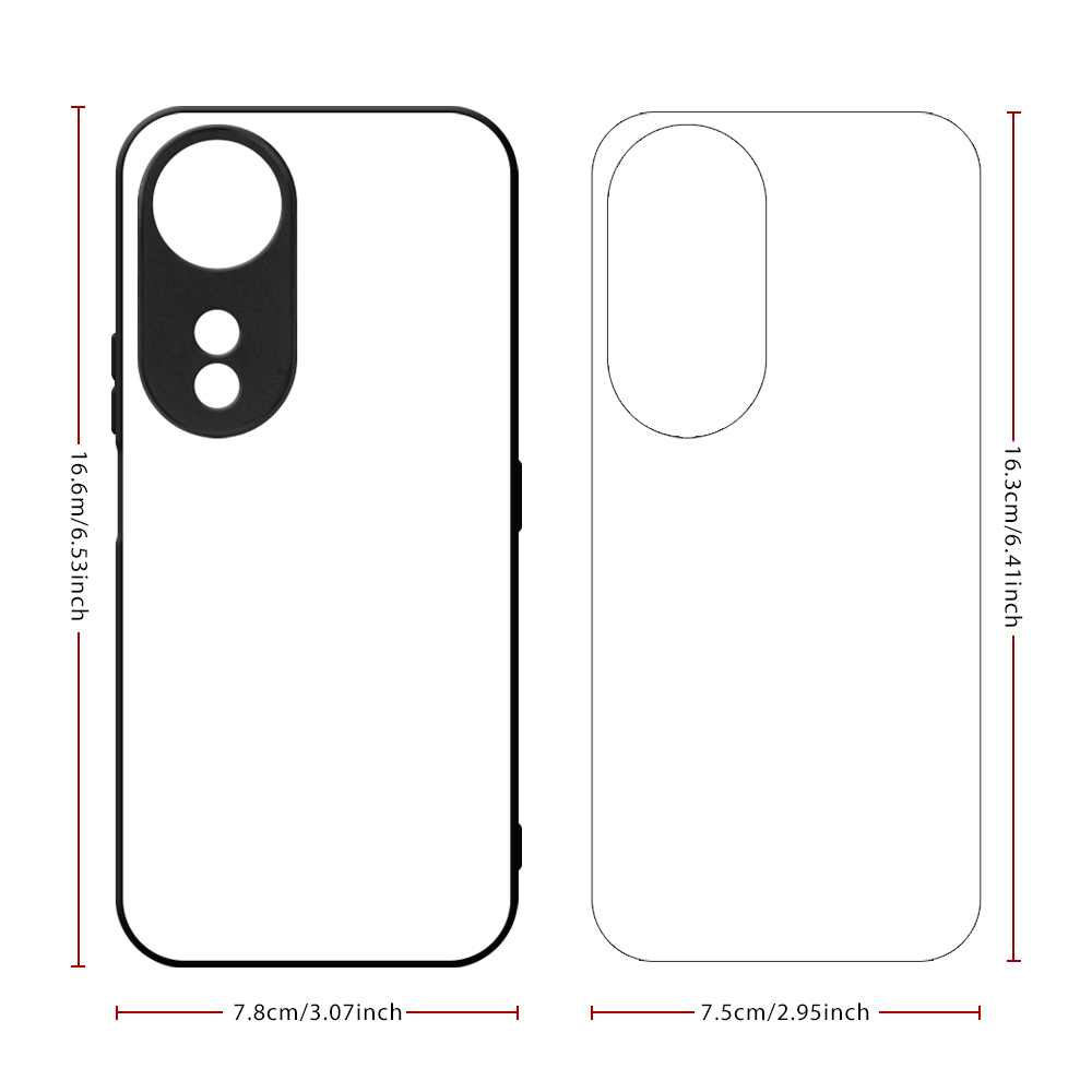 For Honor Play 60 Custom Sublimation Heat Transfer Phone Case – Premium 2D Printed TPU Cover for Honor