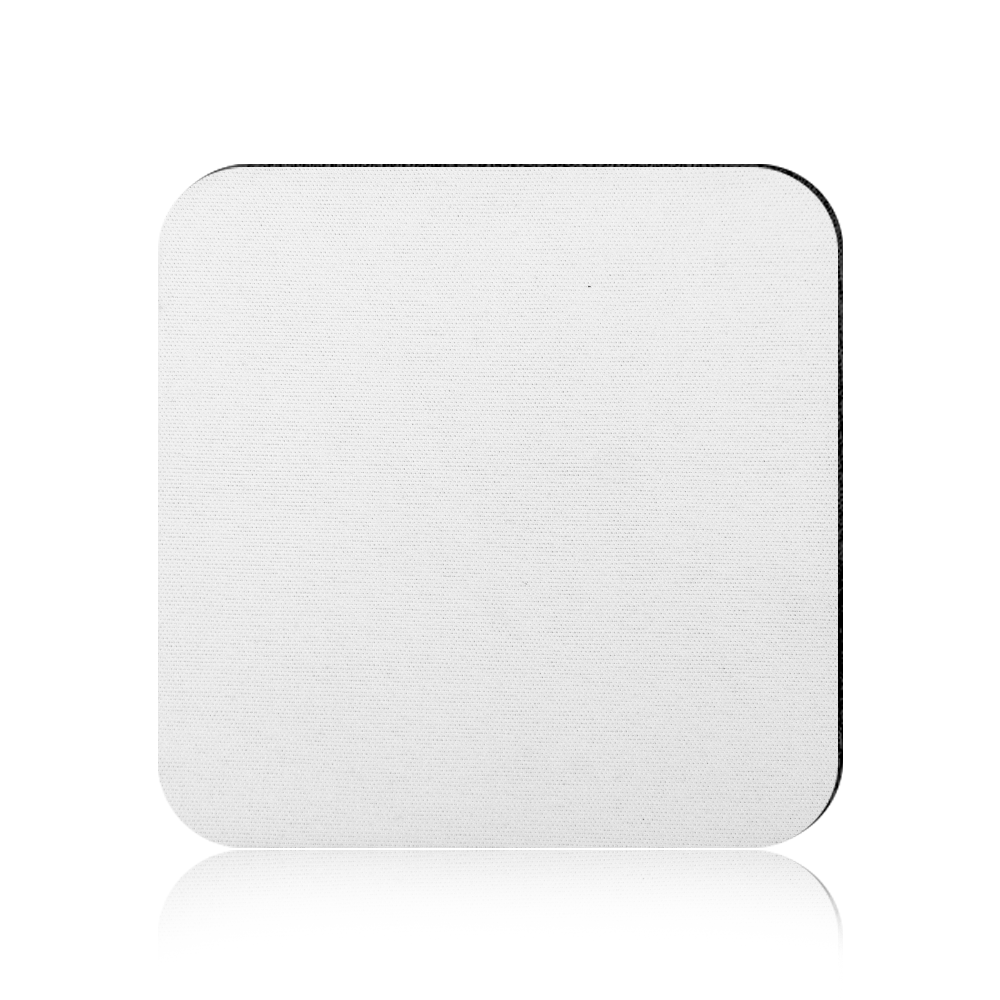 Custom Sublimation Blank Neoprene Cup Coaster - Heat Transfer Ready Drink Coasters for DIY Personalized Designs