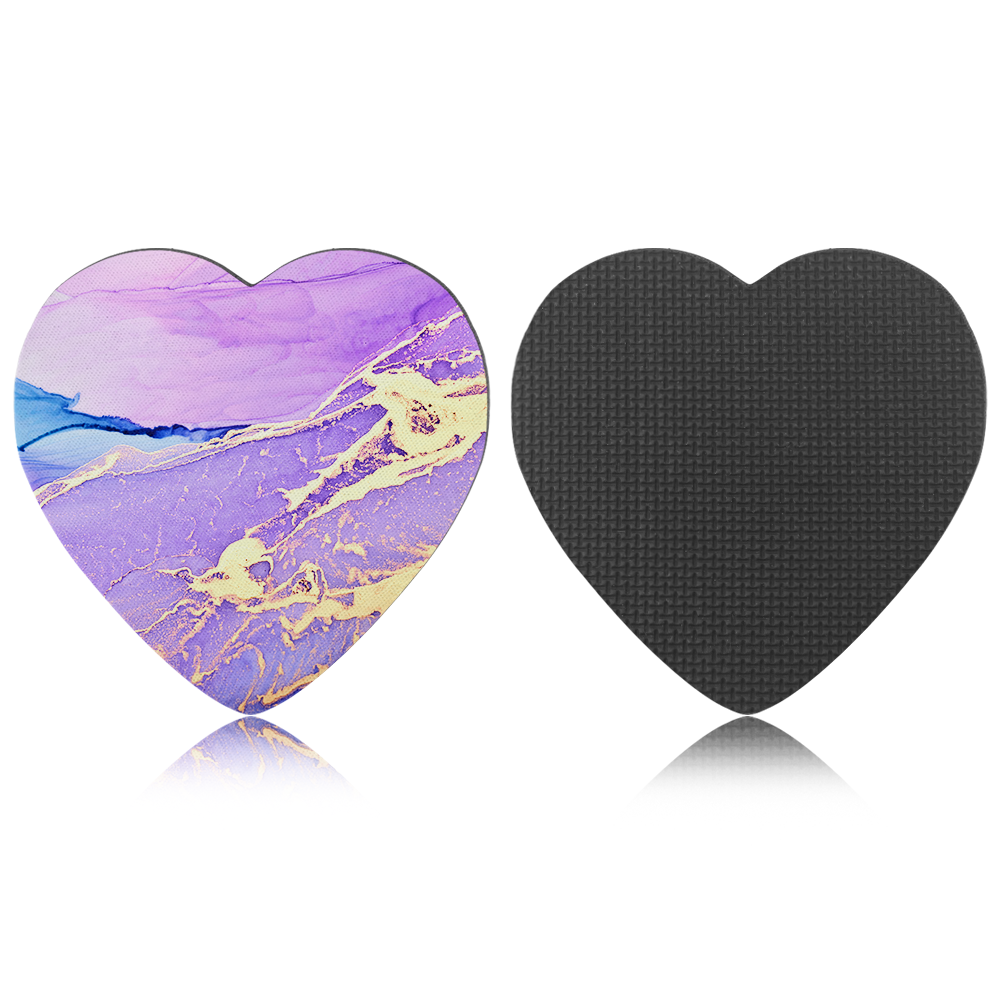 Custom Sublimation Blank Neoprene Cup Coaster - Heat Transfer Ready Drink Coasters for DIY Personalized Designs