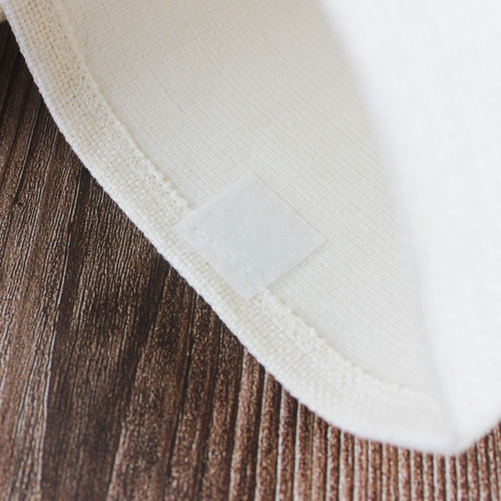 Sublimation Cotton Linen Napkin Holder & Blank White Tissue Bag: Personalized Heat Transfer Blanks for Home, Office & Car
