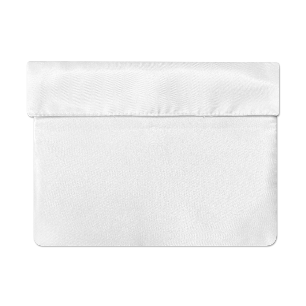 DIY Sublimation Blank Polyester Storage Bag: Multipurpose Heat Transfer Bag for Makeup, Travel, Cosmetics & Pet Health Certificates