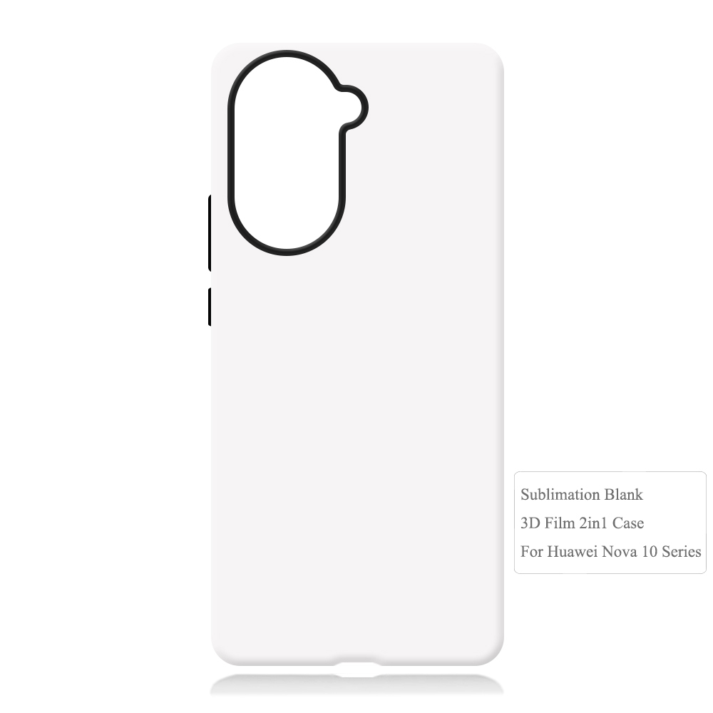 For Huawei Nova 10 Series Sublimation 3D 2-in-1 Phone Case – Heat Transfer Film Cover for Huawei Nova 10 Pro / Nova 10 SE