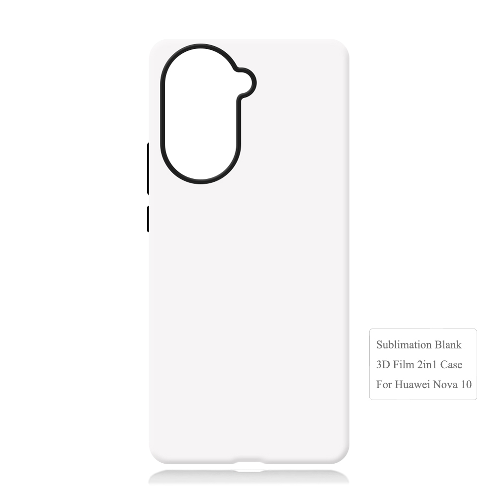 For Huawei Nova 10 Series Sublimation 3D 2-in-1 Phone Case – Heat Transfer Film Cover for Huawei Nova 10 Pro / Nova 10 SE