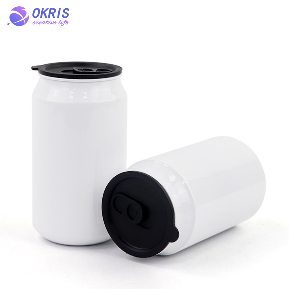 Custom Printing Sublimation Blank 350ml White Coke Can