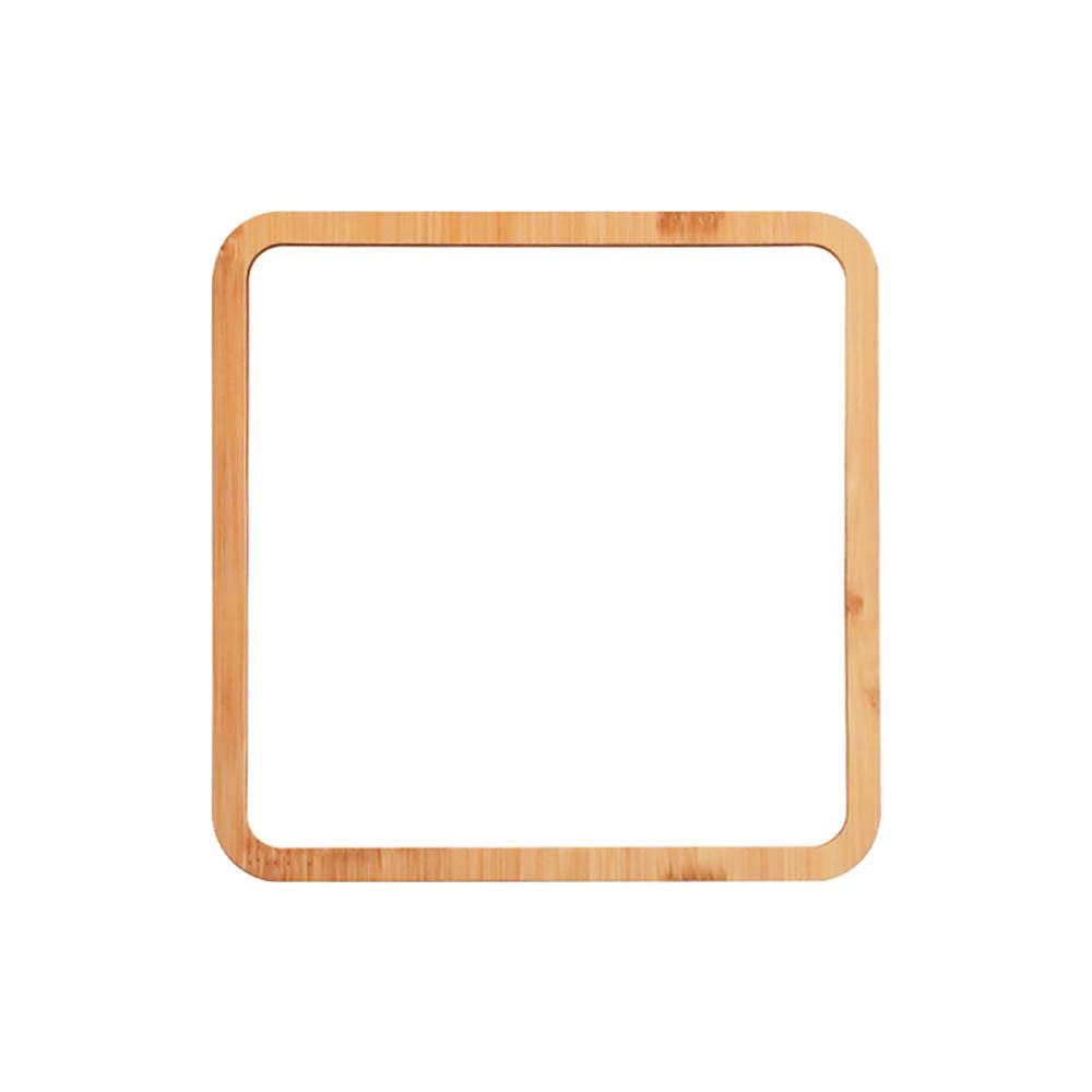 Personalized Sublimation Blank Bamboo Photo Frame with Metal Insert; DIY Heat TransferPhoto Panel Blank for Painting, Birthday, Wedding