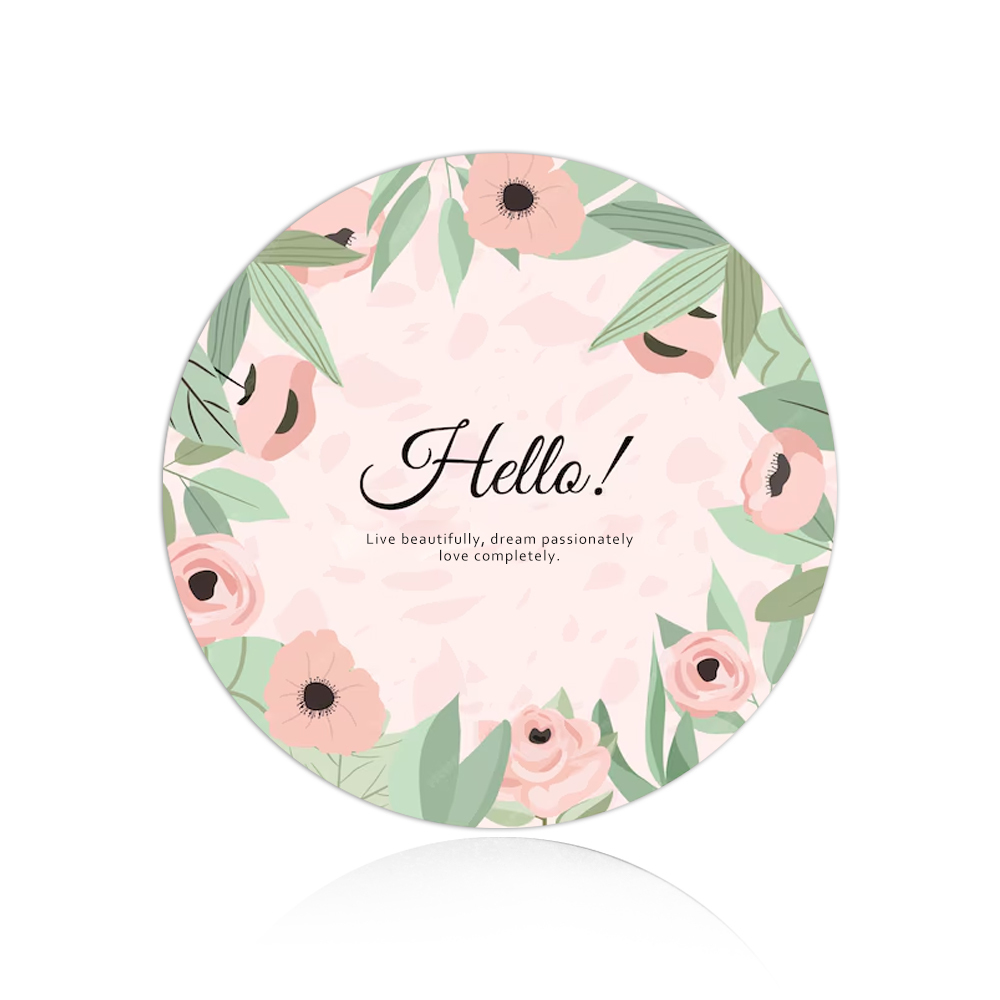 Personalized Sublimation Blank MDF Coaster with Cork-Backed; Wood Hardboard Coasters Blank for Heat Transfer
