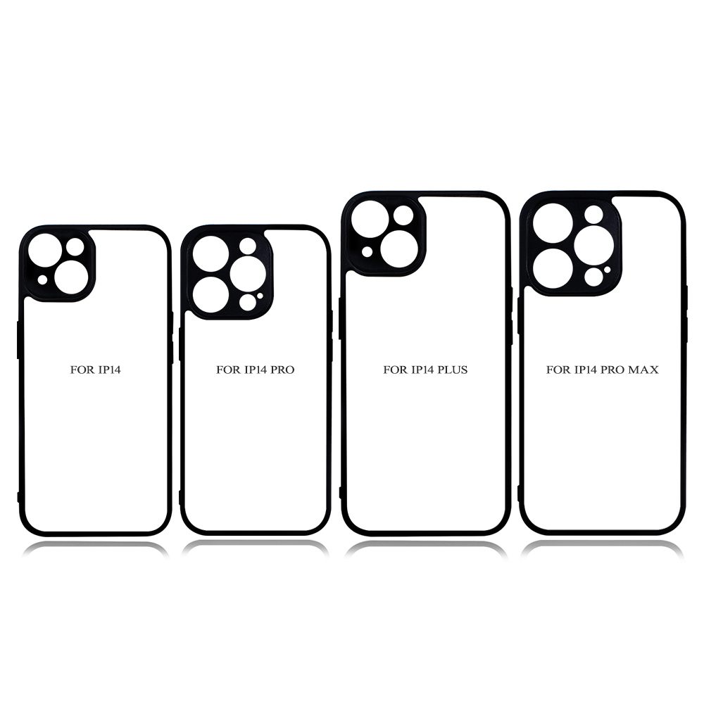 Wholesale Sublimation 2D TPU Cell Phone Shell With Camera Hole Protection For iPhone 14 / IP14 Pro / IP14 Plus / 14 Pro max