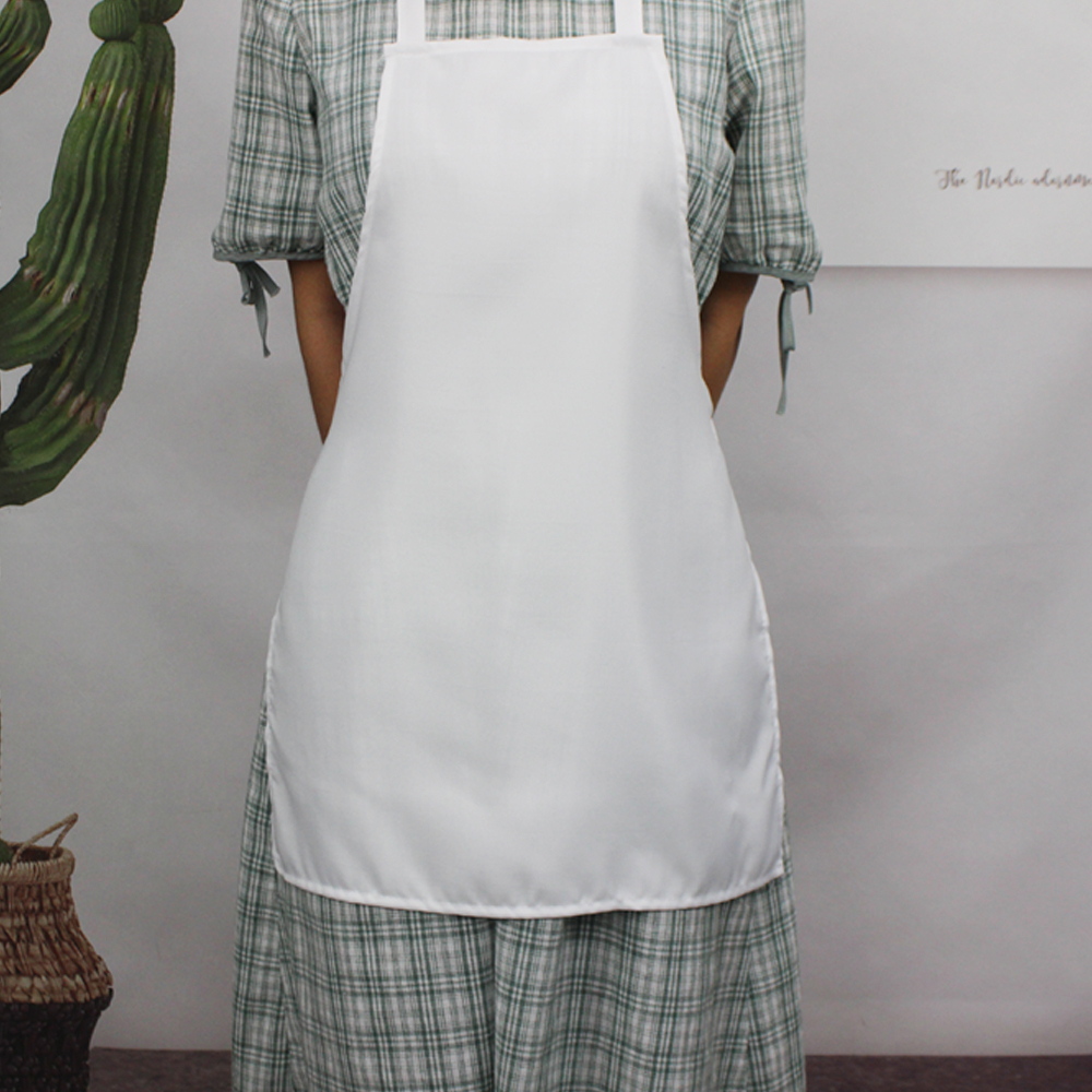 Sublimation Blank Polyester Aprons for Kids & Adults - Machine Washable Kitchen Cooking BBQ Apron, DIY Heat Transfer Customizable