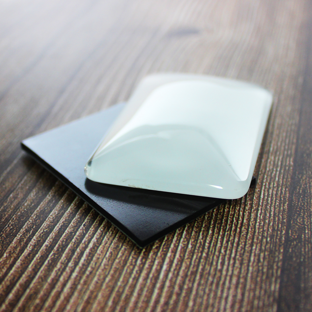 DIY Sublimation Crystal Glass Fridge Magnet - Various Shapes Heat Transfer Blank Magnet for Custom Photos, Art & Promotions