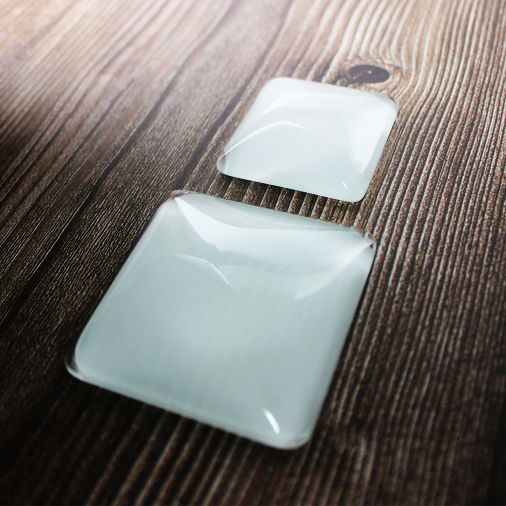 DIY Sublimation Crystal Glass Fridge Magnet - Various Shapes Heat Transfer Blank Magnet for Custom Photos, Art & Promotions