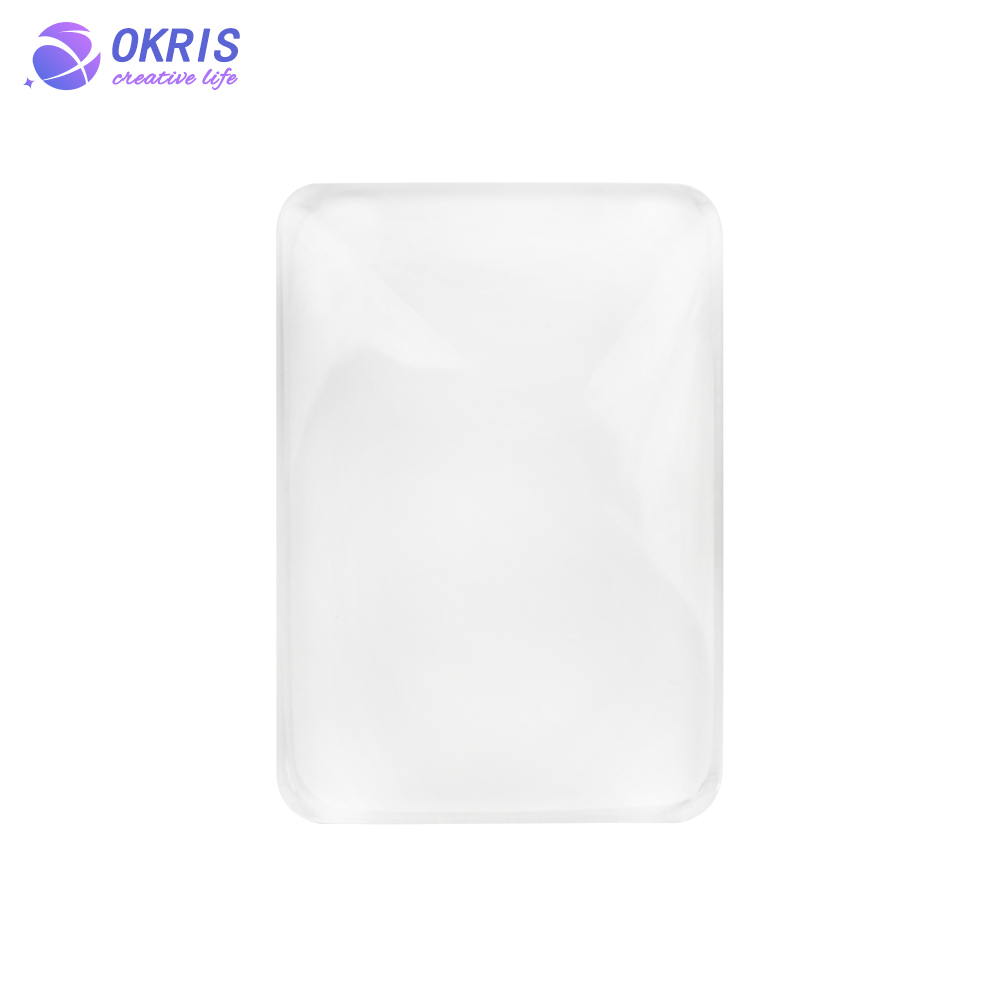 DIY Sublimation Crystal Glass Fridge Magnet - Various Shapes Heat Transfer Blank Magnet for Custom Photos, Art & Promotions