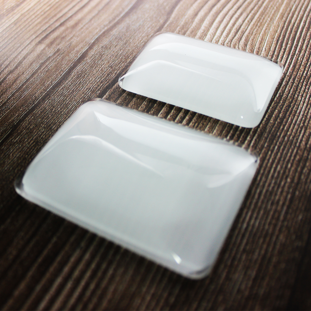DIY Sublimation Crystal Glass Fridge Magnet - Various Shapes Heat Transfer Blank Magnet for Custom Photos, Art & Promotions