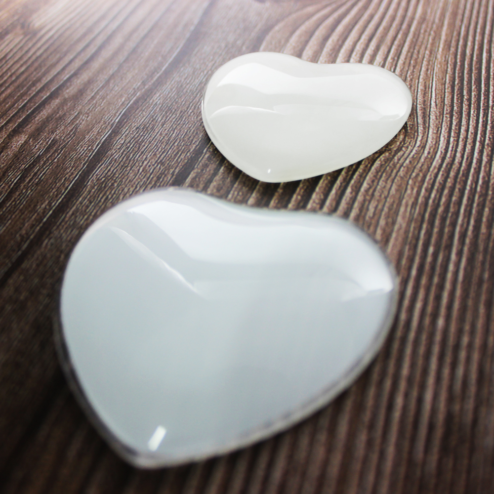 DIY Sublimation Crystal Glass Fridge Magnet - Various Shapes Heat Transfer Blank Magnet for Custom Photos, Art & Promotions