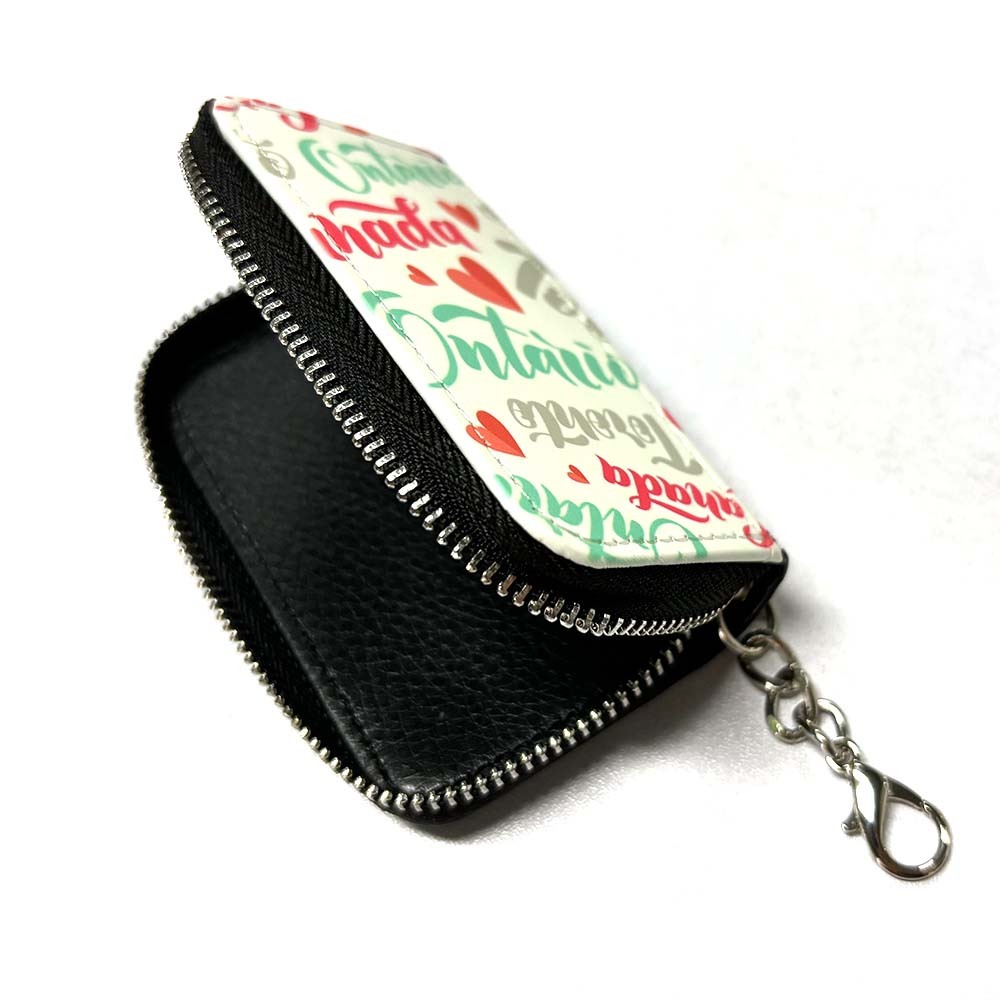 DIY Sublimation PU Leather Key Bag - Heat Transfer Portable Blank Key Pouch for Women's Travel & Vacation Essentials