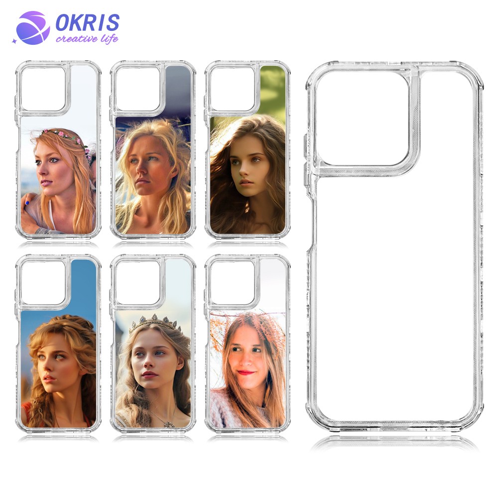 For Axon 50 Lite Sublimation 2D 3-in-1 Phone Case - Heat Transfer Transparent Cover for Axon