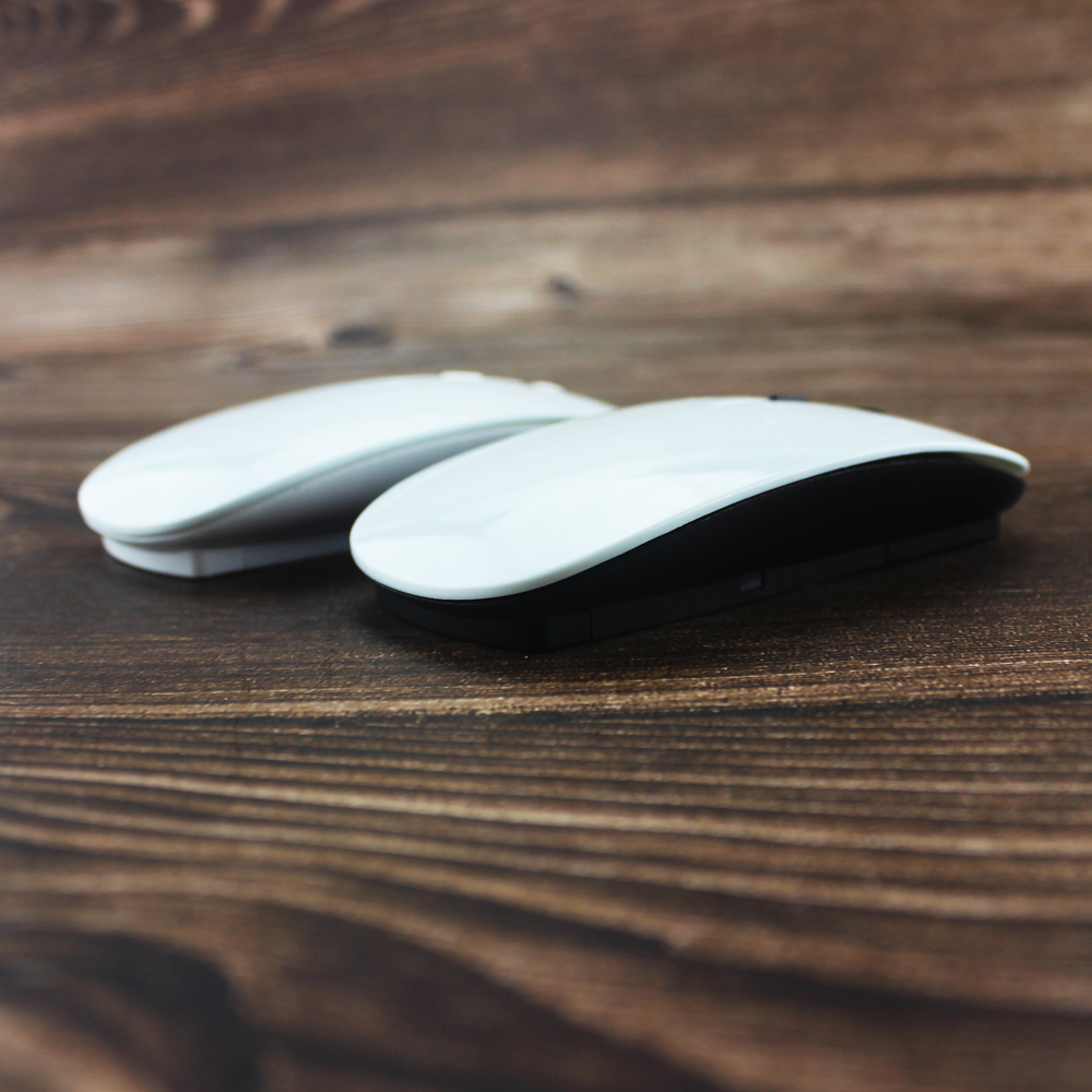 Personalized Sublimation Plastic Wireless Mouse - Compact Portable Heat Transfer Blank Mouse for Laptop