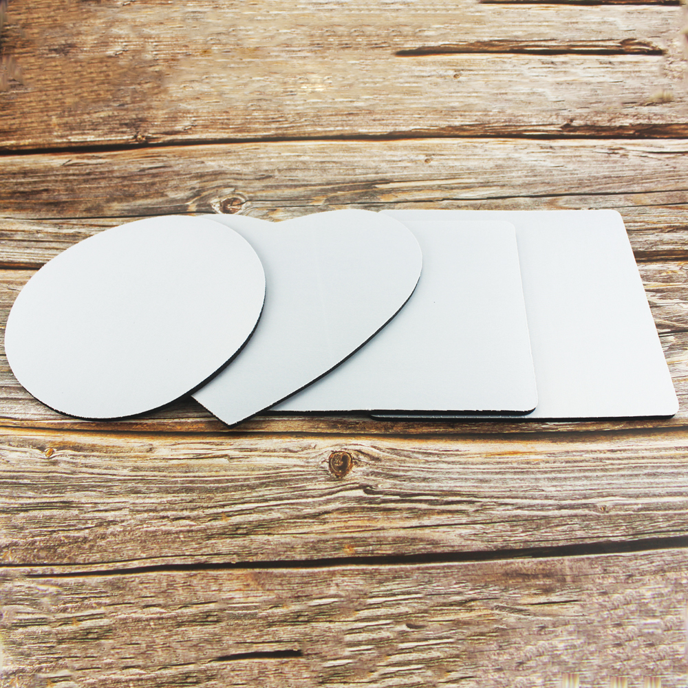 Personalized Sublimation Silicone Mouse Pad - DIY Heat Transfer Custom Gaming & Office Mat