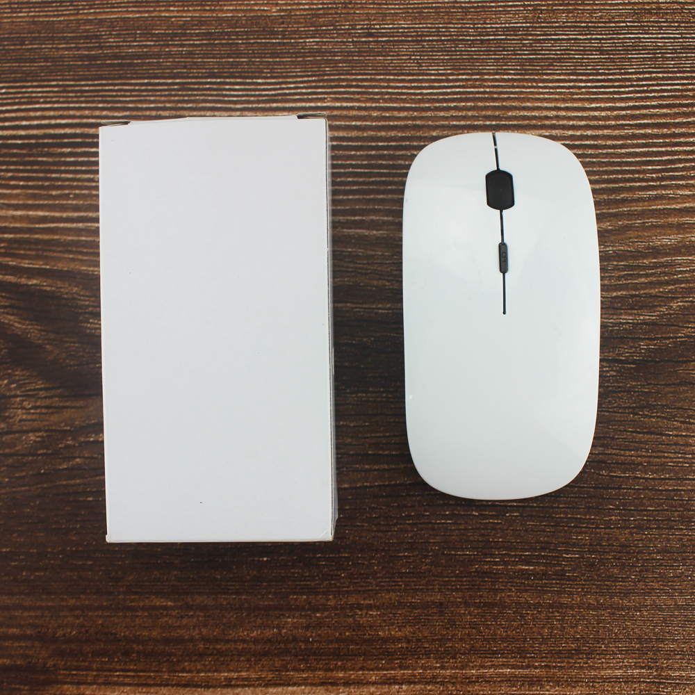Personalized Sublimation Plastic Wireless Mouse - Compact Portable Heat Transfer Blank Mouse for Laptop