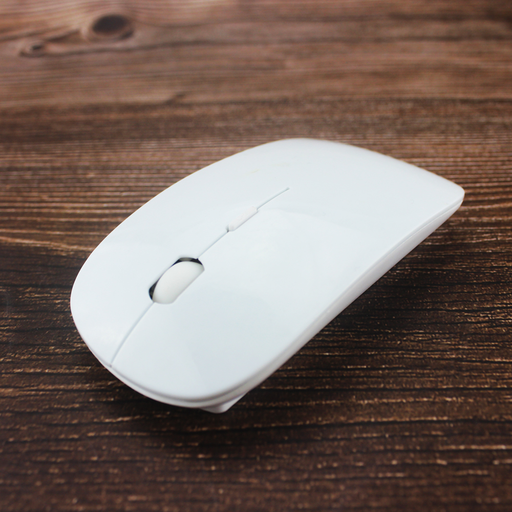 Personalized Sublimation Plastic Wireless Mouse - Compact Portable Heat Transfer Blank Mouse for Laptop