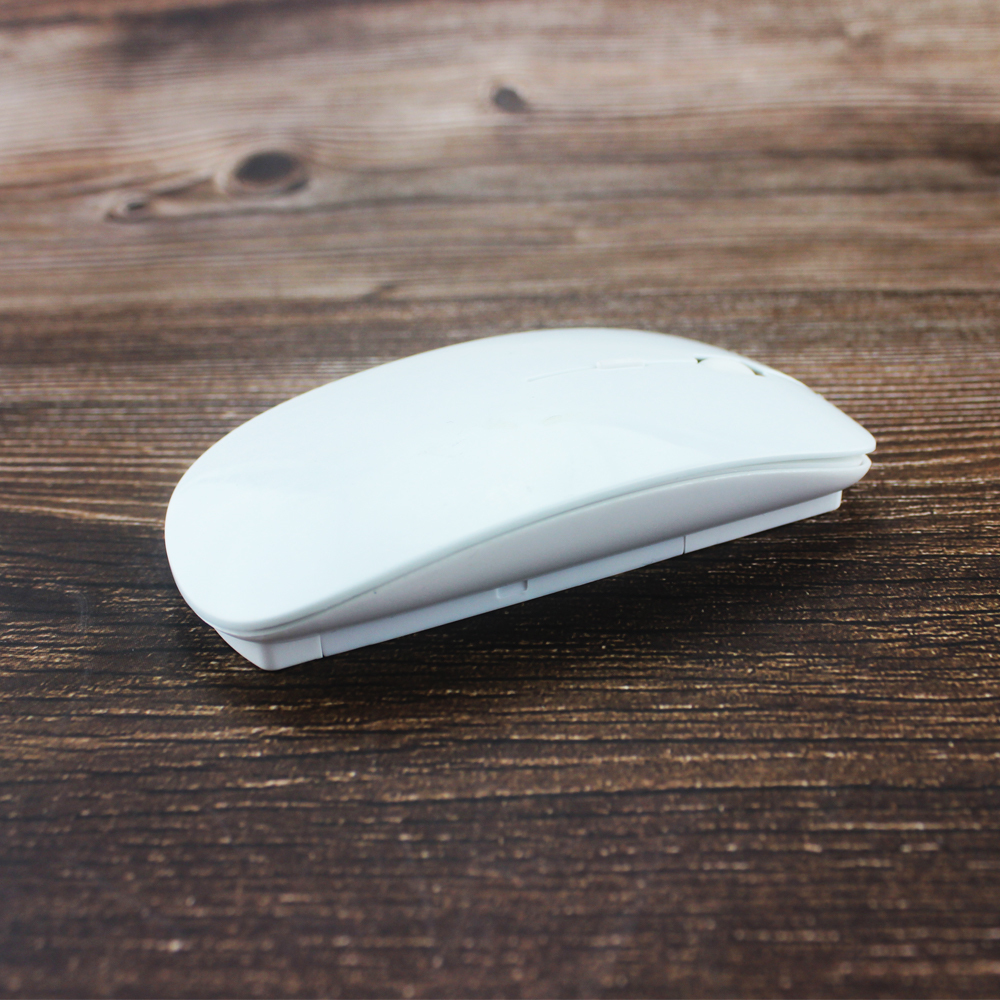 Personalized Sublimation Plastic Wireless Mouse - Compact Portable Heat Transfer Blank Mouse for Laptop