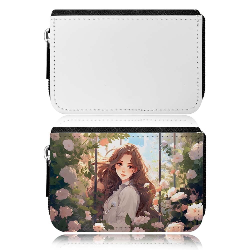 DIY Sublimation PU Leather Manicure Set - Professional Stainless Steel Nail Clipper Kit with Customizable Leather Pouch
