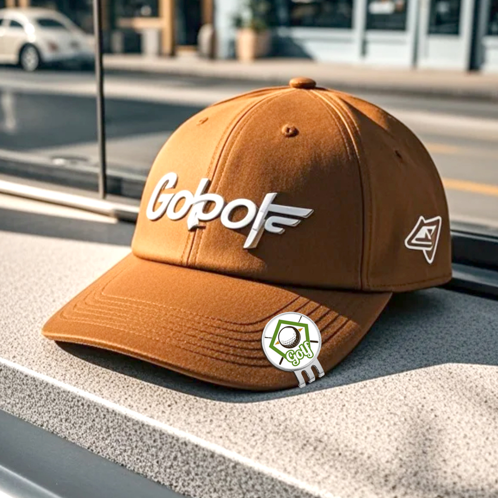 Sublimation Magnetic Golf Hat Clip - DIY Heat Transfer Blank Metal Hat Clip for Personalized Golf Accessories