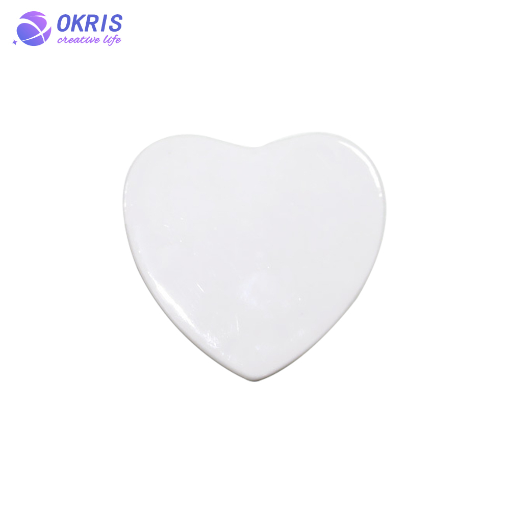 Sublimation Blank Ceramic Fridge Magnet - High-Quality DIY Heat Transfer Blank Fridge Magnet