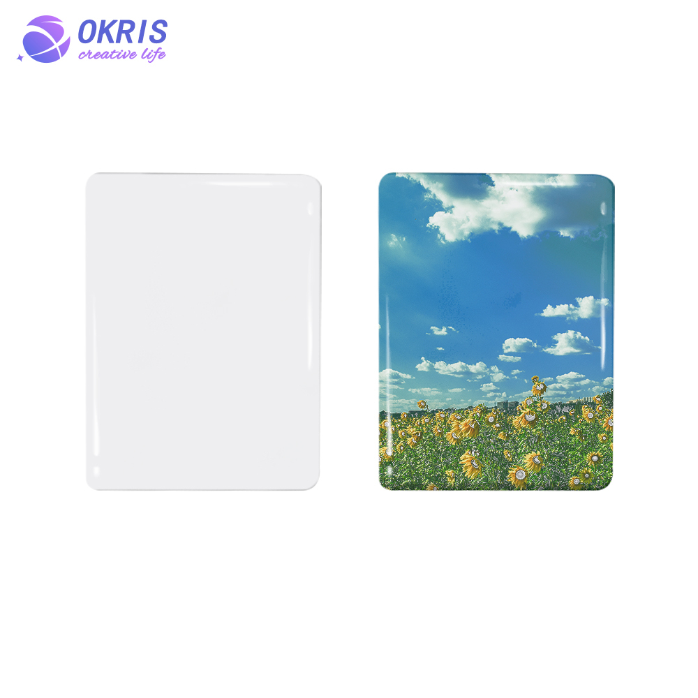 Sublimation Blank Ceramic Fridge Magnet - High-Quality DIY Heat Transfer Blank Fridge Magnet