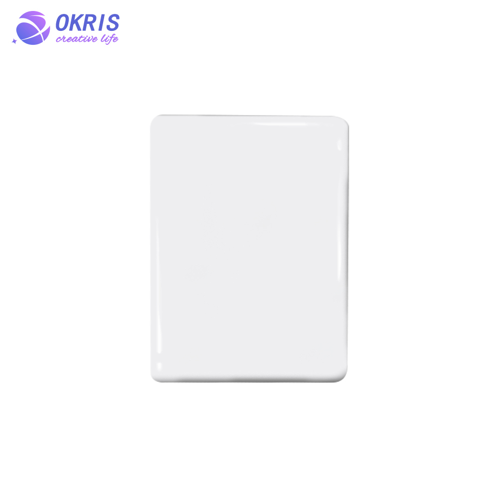 Sublimation Blank Ceramic Fridge Magnet - High-Quality DIY Heat Transfer Blank Fridge Magnet