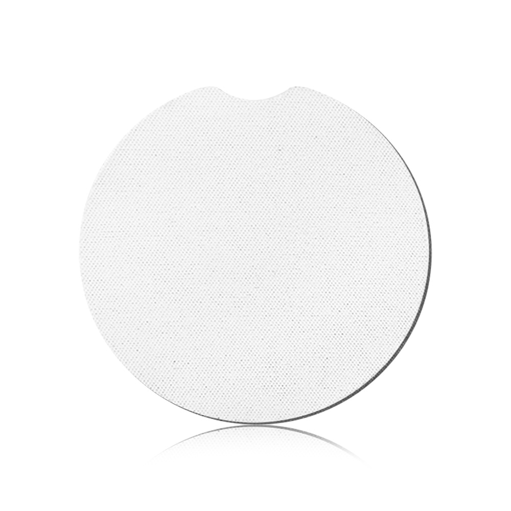 Personalized Sublimation 3mm/5mm Neoprene Car Coaster - Non-Slip Heat Transfer Blank for DIY Craft & Auto Accessories