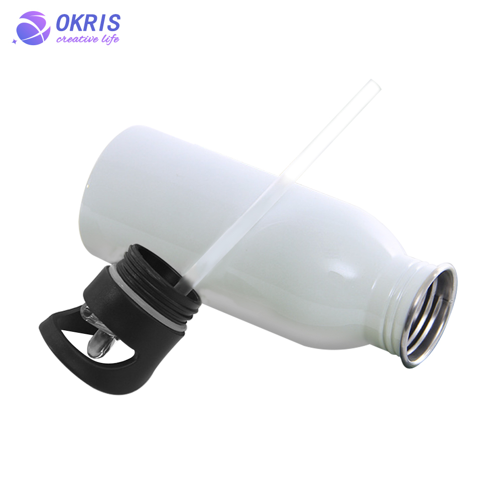 Heat Press Printing DIY Custom Sublimation Sports Aluminum Water Bottle with Sucker