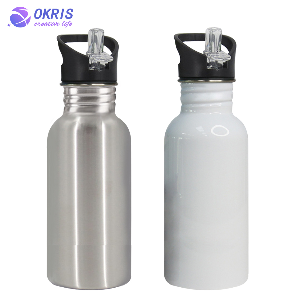 Heat Press Printing DIY Custom Sublimation Sports Aluminum Water Bottle with Sucker