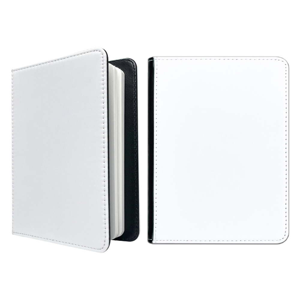 DIY Sublimation PU Leather Notebook Blank with 100 Pages - Detachable Loose-Leaf Paper Design for Customizable Journal