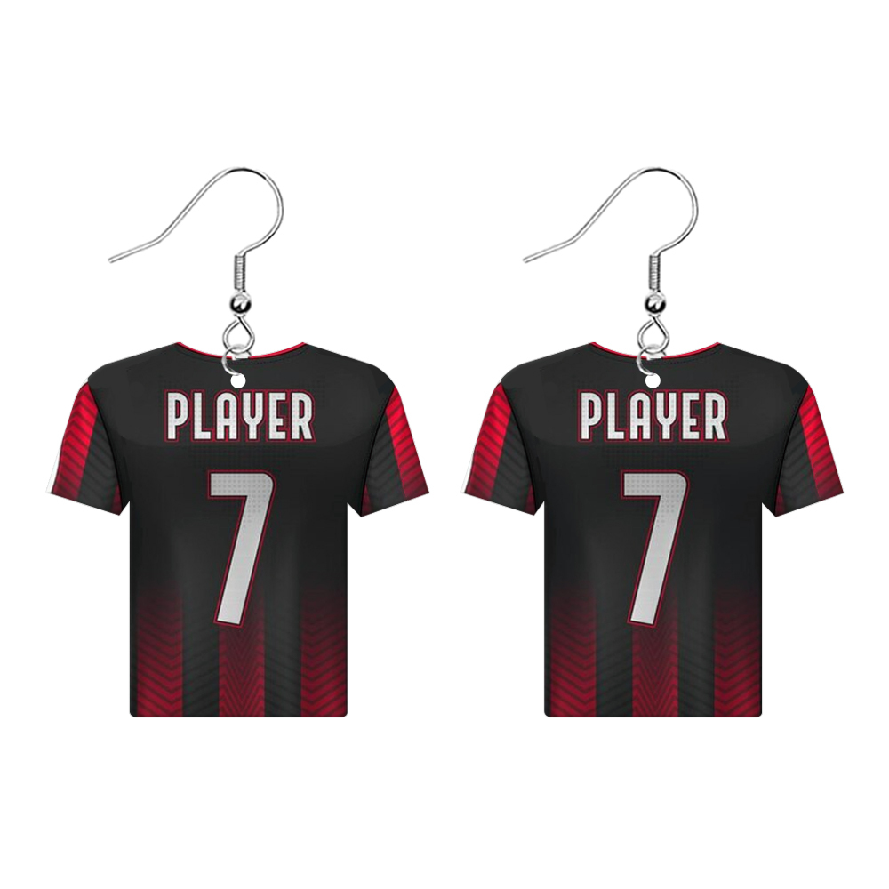 Double-Sides Printing Sublimation Blank MDF Earring Popular DIY Heat Transfer MDF Earring With 33 Different Design