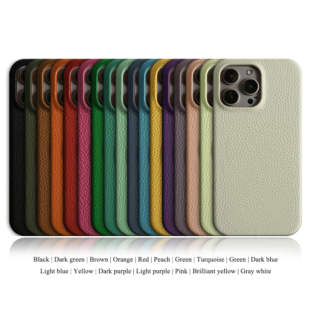 Magnetic Leather Phone Case Compatible with iPhone Series - Premium Leather with Strong Magnet for MagSafe