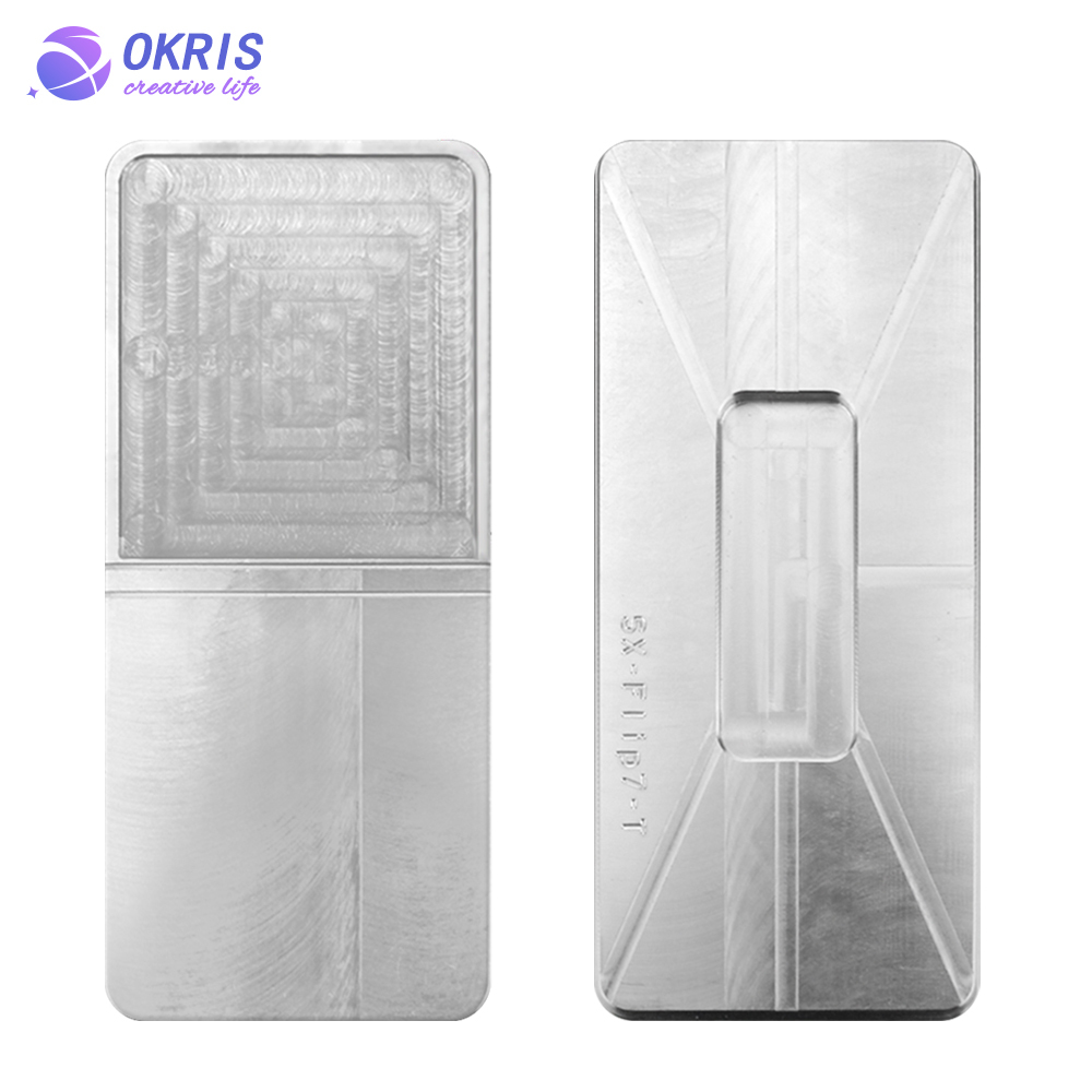 For Samsung Galaxy Z Flip 7 Sublimation 3D 2in1 Phone Case Metal Mold - Durable Heat Pressing Jig for Anti-Deformation & Even Heating