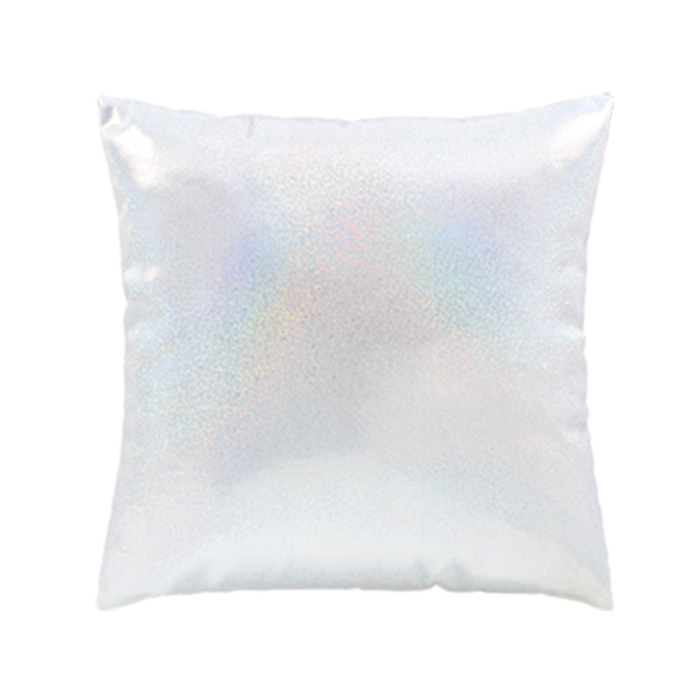 Factory Price Personalized Sublimation Polyester Pearlescent Heart-Shape Blank Pillow Case - DIY Heat Transfer Home Decor