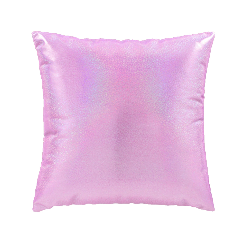 Factory Price Personalized Sublimation Polyester Pearlescent Heart-Shape Blank Pillow Case - DIY Heat Transfer Home Decor