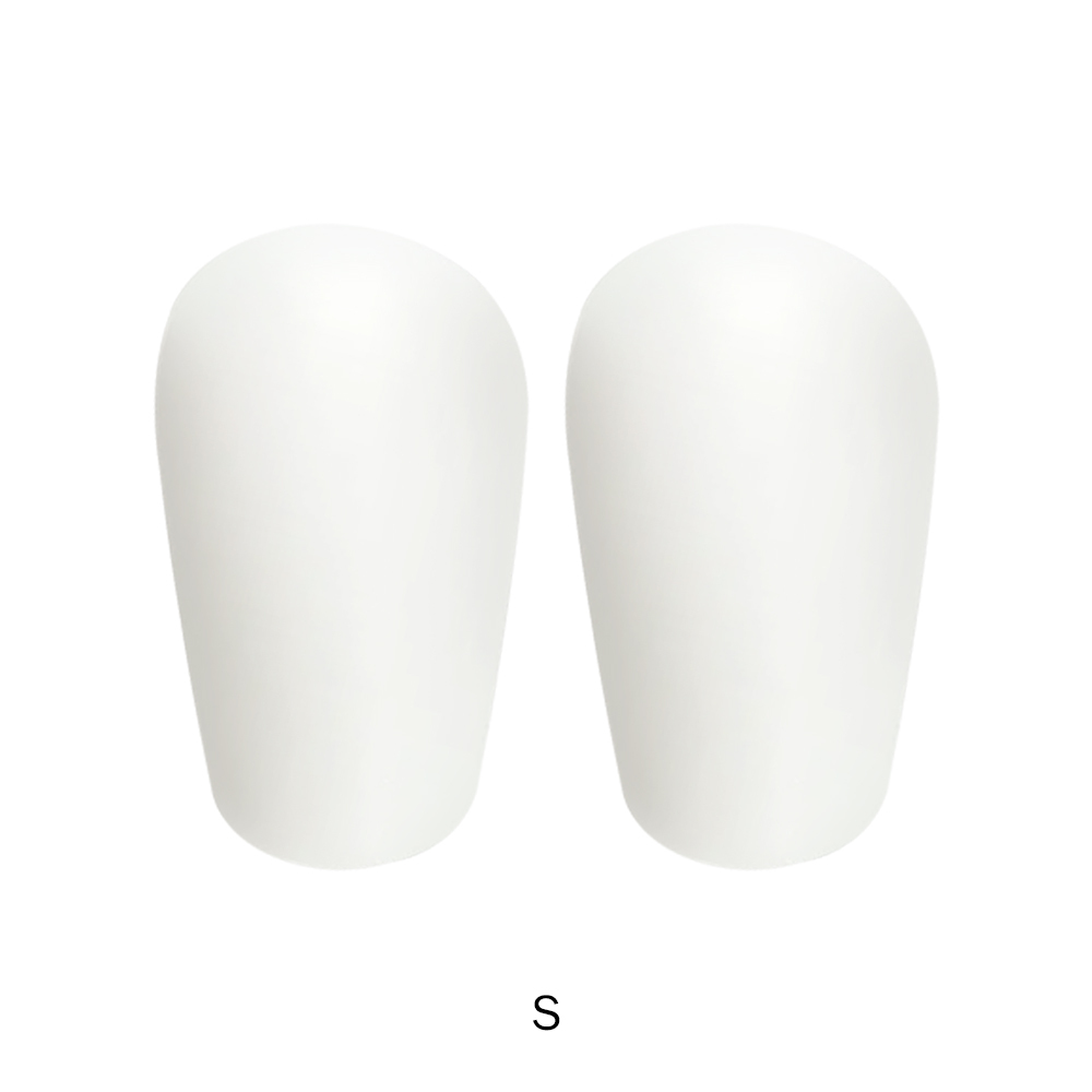DIY Sublimation PBT White Shin Guards - Factory Price Custom Football Protective Equipment Shin Pads with 3 Different Sizes