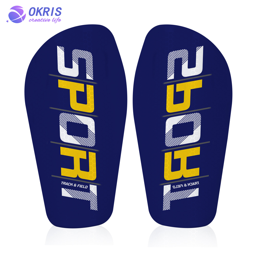 DIY Sublimation Hexagon White Shin Guards - Custom Glossy Finish Football Protective Equipment Shin Pads with 4 Sizes