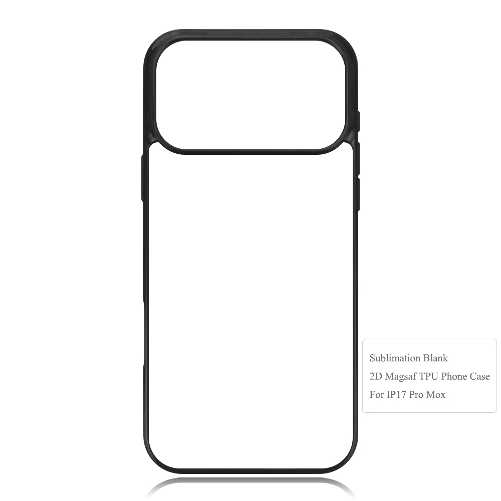 New Arrival for iPhone 13 to 17 Series Magnetic 2D TPU Phone Case Sublimation Soft Cell Cover Heat Transfer DIY Phone Cases with Anti-Slip Design