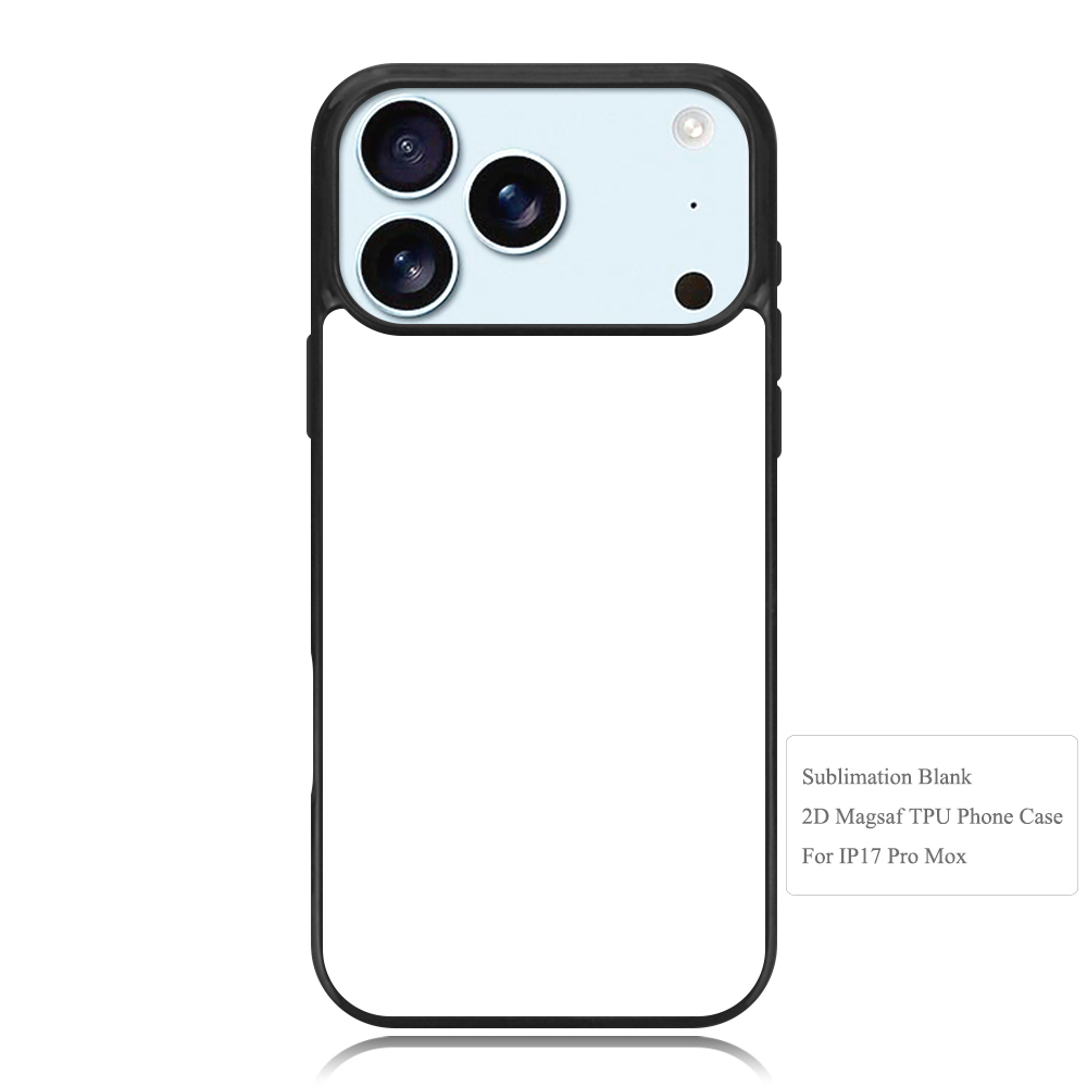 New Arrival for iPhone 13 to 17 Series Magnetic 2D TPU Phone Case Sublimation Soft Cell Cover Heat Transfer DIY Phone Cases with Anti-Slip Design