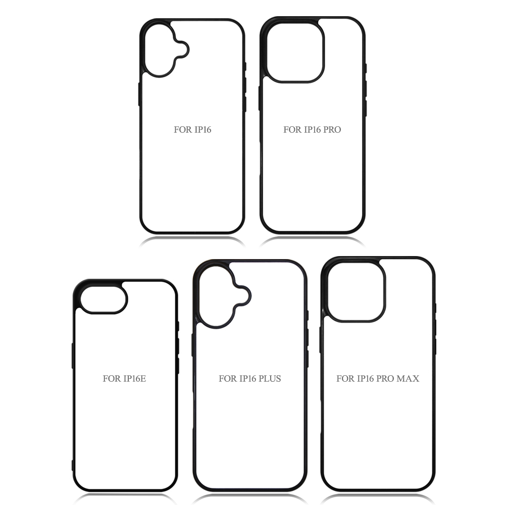 New Arrival for iPhone 13 to 17 Series Magnetic 2D TPU Phone Case Sublimation Soft Cell Cover Heat Transfer DIY Phone Cases with Anti-Slip Design