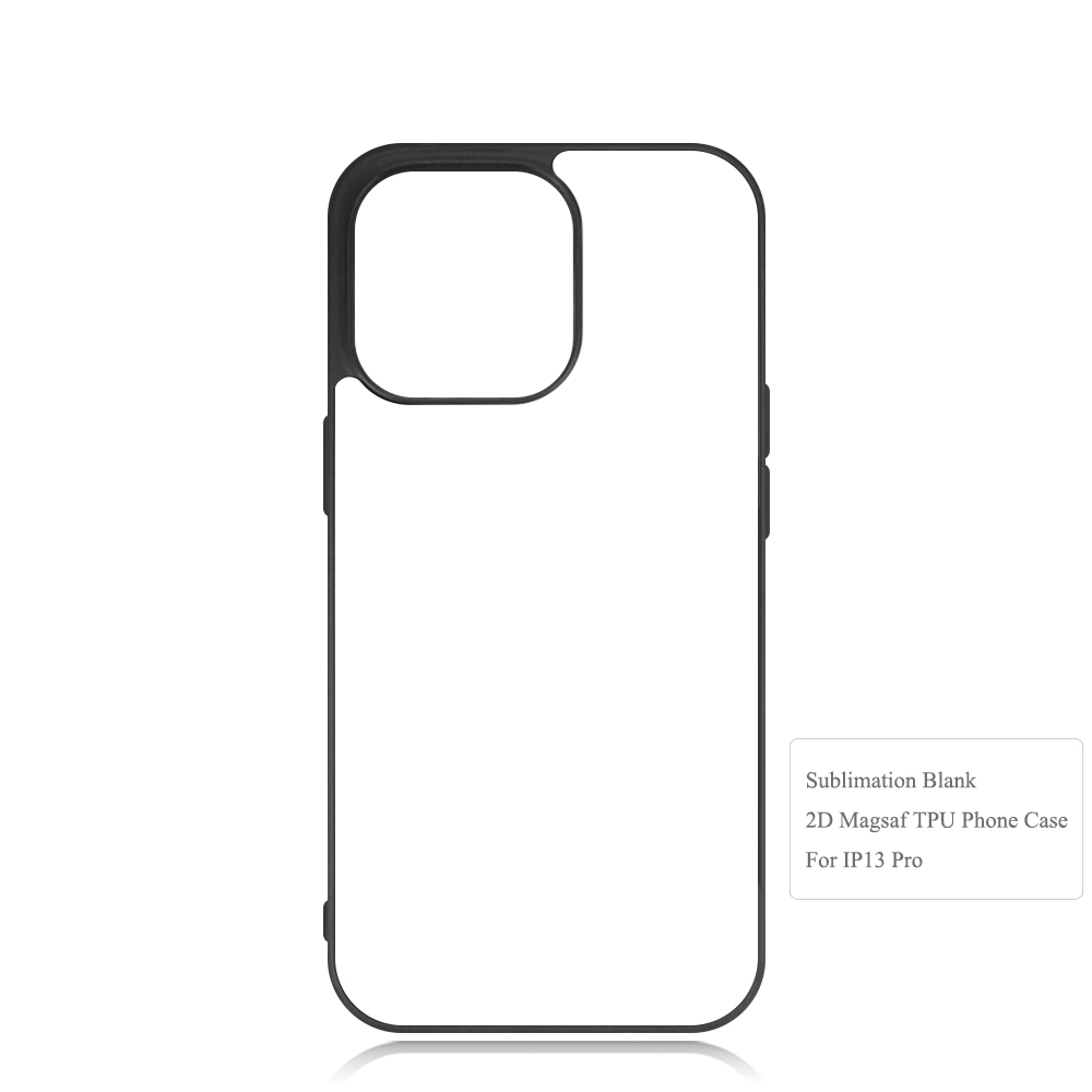 New Arrival for iPhone 13 to 17 Series Magnetic 2D TPU Phone Case Sublimation Soft Cell Cover Heat Transfer DIY Phone Cases with Anti-Slip Design
