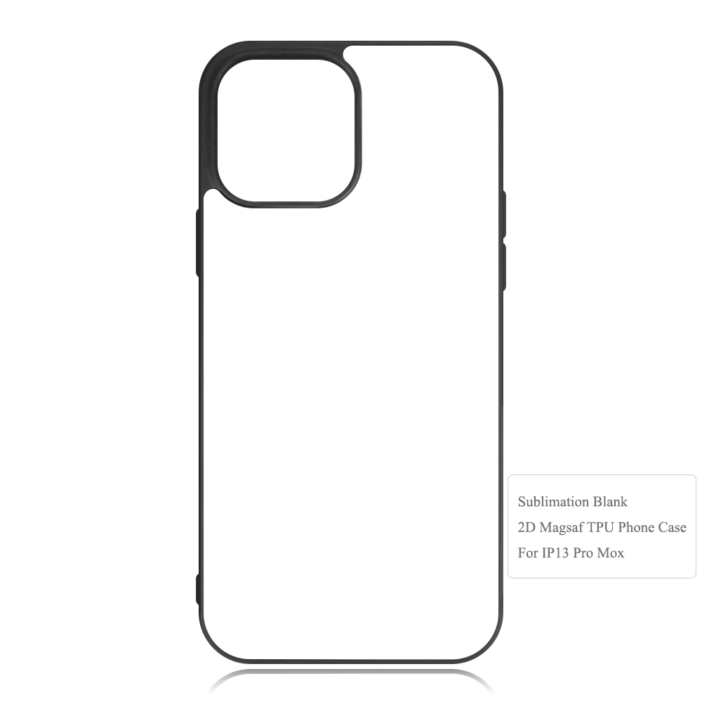 New Arrival for iPhone 13 to 17 Series Magnetic 2D TPU Phone Case Sublimation Soft Cell Cover Heat Transfer DIY Phone Cases with Anti-Slip Design