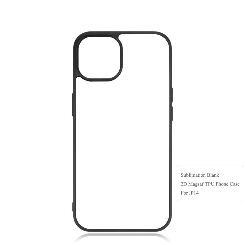 New Arrival for iPhone 13 to 17 Series Magnetic 2D TPU Phone Case Sublimation Soft Cell Cover Heat Transfer DIY Phone Cases with Anti-Slip Design