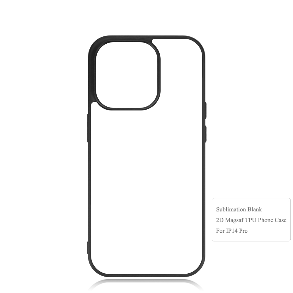 New Arrival for iPhone 13 to 17 Series Magnetic 2D TPU Phone Case Sublimation Soft Cell Cover Heat Transfer DIY Phone Cases with Anti-Slip Design